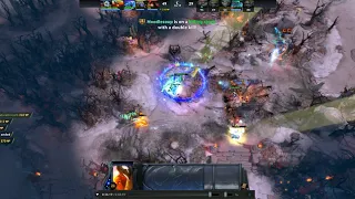 DOTA 2 - Soulbind + Double Fatal Bonds + Chain Frost deletes an entire team