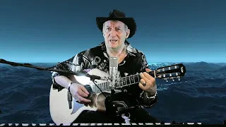 Derrière l'amour Johnny Hallyday Chant Guitare acoustique Impro création by Dadymilles