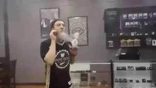Perfect Smoke Rings Tricks Guy Got Talent DOPE!
