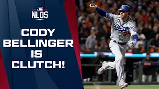 Cody Bellinger drives in the game-winning run in the top of the 9th to send the Dodgers to the NLCS!