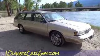 94 Oldsmobile Cutlass Ciera Station Wagon 21,000 Miles 1 Owner Video Review