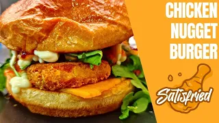 Chicken Nugget Burger ganz einfach selber machen - Besser als bei Burger King