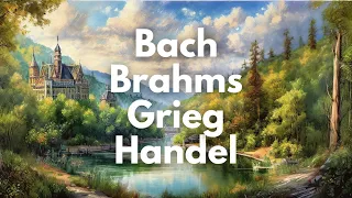 Radio Oberon's Relaxing Music: Classical Music Mix | Bach, Stamitz, Brahms, Handel, Haydn, Grieg