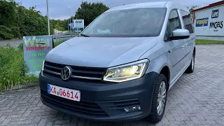 ОСМОТР ТОПВОГО VOLKSWAGEN CADDY MAXI ПАССАЖИР НА КСЕНОНЕ И МОТОР 150 Л.С БОЛЬШАЯ РЕДКОСТЬ С АУКЦИОНА