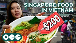 I Spent 24 Hours Finding Singaporean Food in Vietnam