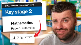 2023 Year 6 SATs Maths Paper 1 'Arithmetic' Walkthrough