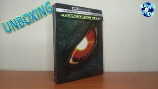 Godzilla 1998 Steelbook 4K Ultra HD Unboxing