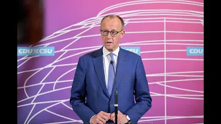 25. April 2023 | Live-Statement mit Friedrich Merz & Alexander Dobrindt