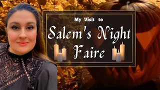 Autumn Becomes Me Vlog |Salem Night Faire |Vlogger Youtube Boston