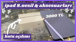 IPAD 8.NESİL VE AKSESUARLARI KUTU AÇILIMI 📦