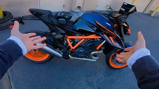 SUPER DUKE 1290 R EVO FIRST RIDE