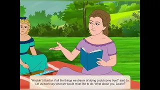 Dreams Of the Future by Louisa Alcott.New Broadway English Story 7th in Hindi explanation Animation