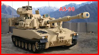 AS90 155 mm self-propelled howitzer