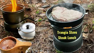 Trangia Stove Steak Lunch #trangia #steak #outdoorcooking