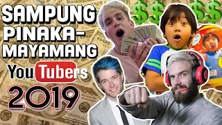 Sampung Pinaka mayamang Youtuber ng 2019