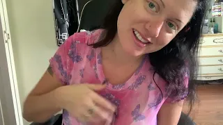 ASMR Shirt Scratching with Mouth Sounds (fast & aggressive, patreon august early release)