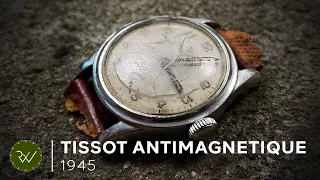 Restoration of a 70-Year-Old Abandoned Tissot Antimagnetique Watch