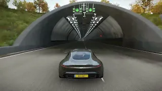 Driving The All New Aston Martin DB10 James Bond Edition on British Highway - Forza Horizon 4