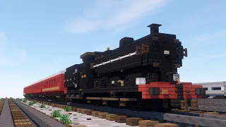 Minecraft: LMS Fowler Class 4F Steam Locomotive Tutorial