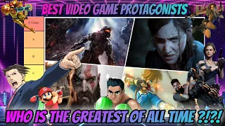 RANKING THE BEST VIDEO GAME PROTAGONISTS OF ALL TIME TIER LIST