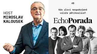 Na ulici leží tři čtvrtě milionu nespokojených hlasů voličů koalice. Miroslav Kalousek hostem Porady