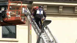 Worker rescued after electrocuted by power line in SJ, authorities say