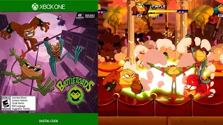 Battletoads (3-player Co-op) [07] Xbox One Longplay