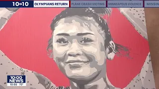 Suni Lee welcomed home in St. Paul after gold medal win | FOX 9 KMSP