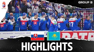 Highlights | Slovakia vs. Kazakhstan | 2024 #MensWorlds