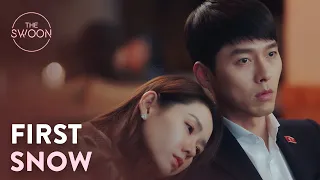 Hyun Bin and Son Ye-jin catch the first snow together | Crash Landing on You Ep 6 [ENG SUB]