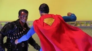 Superman VS Terminator Stop Motion ( Fan Film )*HD*