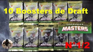 Открываю 10 бустеров драфта Commander Masters edition - № 1/2