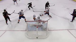 Sorokin with an absurd glove save!