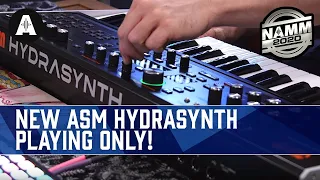 New ASM Hydrasynth Synthesizer - Playing Only! - NAMM 2020