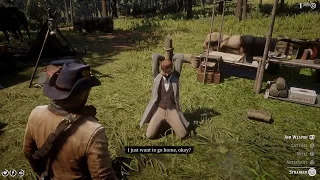 Saving The Federal Tax Collector Held Up By Lemoyne Raiders (All Outcomes) - Red Dead Redemption 2