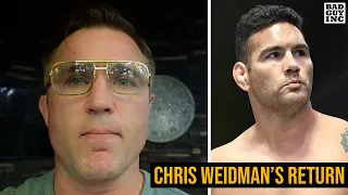 The return of Chris Weidman...