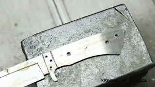 Делаем нож из стали M390 / Производственный процесс