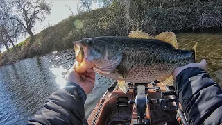 Early Spring Bass fishing on the California Delta