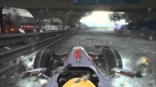 F1 2010 Gameplay on GTX460 1920 x 1080, max Details, DX11 & 4xMSAA  Monaco - Heavy Rain