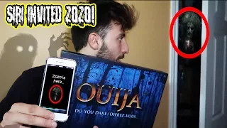 (ZOZO IS HERE?!) DONT TALK TO SIRI AT 3 AM WITH A OUIJA BOARD | SIRI INVITED ZOZO TO PLAY?!