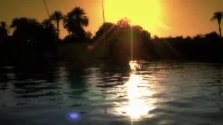 Egypt, River Nile Sunset on the move 720p