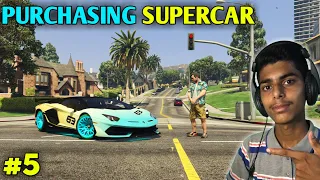 MICHAEL PURCHASE NEW LAMBORGHINI SVJ | GTA 5 GAMEPLAY #5