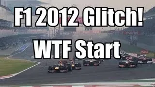 F1 2012 Glitch WTF Start