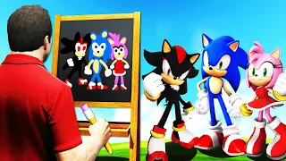 Drawing EVERY SONIC To BRING ALIVE In GTA 5