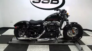 2011 Harley-Davidson Sportster Forty-Eight Black - used motorcycle for sale - Eden Prairie, MN