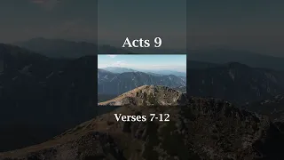 Acts 9:7–12 - KJV: A Divine Instructions