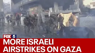 More Israeli airstrikes on Gaza