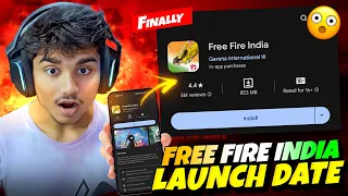 Finally Free Fire India Launch Date 😍 Confirmed ?? - FireEyes Gaming