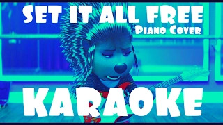 KARAOKE Scarlett Johansson - SET IT ALL FREE / SING MOVIE (Piano Cover)