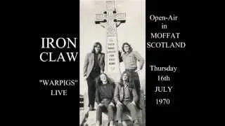 IRON CLAW WARPIGS LIVE 1970